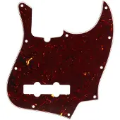 Fender 10-Hole Contemporary Jazz Bass Pickguard 4-Ply Tortoise Shell