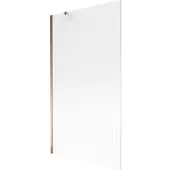 Mexen Next badwand 1-delig 100 x 150 , strepen, roze goud - 895-100-000-00-09-60