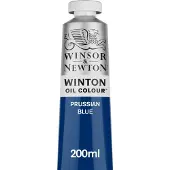 Winsor & Newton Winton olieverf 538 prussian blue (200ml)