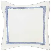 Laura Ashley Mila Euro Sham, 26X26, Blauw