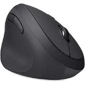 Perixx PERIMICE-719 L Ergonomische muis Radiografisch Optisch Zwart 6 Toetsen 800 dpi, 1200 dpi, 1600 dpi Ergonomisch