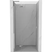 Mexen Mist-H L douchedeur scharnierend links 120 , transparant, chroom - 8A5L-120-000-01-00-L