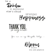 SIZZIX Clear stamps sunnyside 1-