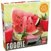 Goliath Foodie-puzzels: Watermeloensmoothie puzzel van 300 stukjes met een afgewerkt formaat van 19,5" x 14,25!