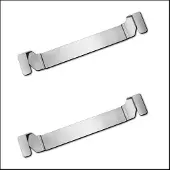 MaxPower 2-pack roestvrijstalen grillspatelstandaard barbecuegereedschap standaardhouder rekgrillaccessoires houder voor