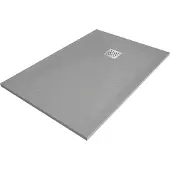 Mexen Stone+ rechthoekige composiet douchebak 90 x 80 , grijs-beton - 44618090