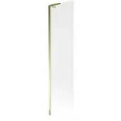 Mexen Next L badwand 1-delige 50 x 150 , mat, goud - 895-050-000-03-30-50