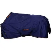 Bucas Therapy Turnout Medium 150g Navy - 100/130 cm