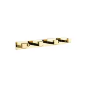 Mexen viervoudige handdoekhaak, goud - 709264-50