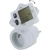 Chacon Energiemeter Stopcontact Power Wit (54351)