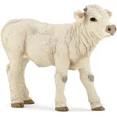 Papo Figurine Varkenscharolais - - Boerderijdieren - Wit - Vanaf 3 jaar
