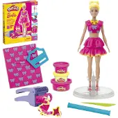 Play-Doh Barbie Ruches en strikken - Boetseerklei