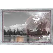 MCW Fotolijst T249, fotolijst houten lijst muurframe, 26x36cm shabby look landhuis ~ wit