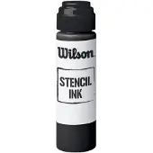Wilson Sporting Goods Stencil Inkt, Zwart