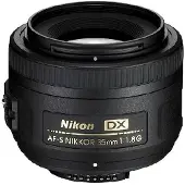 Nikon AF-S DX 35mm 1.8 G | zwart