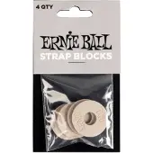 Ernie Ball Strap Blocks, Grijs (P05625)
