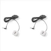 Melitt Auto-audiomicrofoon 3,5 mm stekkermicrofoon stereo bedraad extern voor