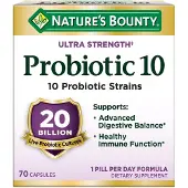 Natures Bounty Probiotic 10, 70 Capsules