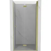 Mexen Mist-F vouwdeur voor douche rechts 95 , transparant, goud - 8A6-095-000-50-00-P