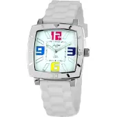 Justina 21971B horloge. Quartz, wit. Uni.