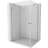 Mexen Mist-H Duo draaideur-douchecabine links 100 x 75 , transparant, chroom - 8A5-100L-075P-01-00