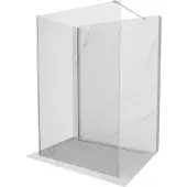 Mexen Kioto douchewand Walk-in 100 x 95 , transparant, chroom - 800-100-212-01-00-095