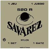 Savarez snarenset klassieke gitaar - 520-R - Rouge rectified nylon traditional basses normal tension