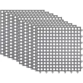 Semoic Antislip vloertegels - Zachte splicing douchemat voor
