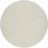 Rugsx Badkamertapijt SANTA cirkel vlak, antislip, zacht - wit cirkel 67 cm