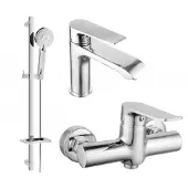 Mexen Pecos DQ40 douchekit, chroom - 72704DQ40-00