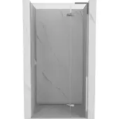 Mexen Mist-H L douchdeur scharnierend rechts 70 , transparant, chroom - 8A5L-070-000-01-00-P