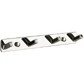 Mexen viervoudige handdoekhanger, chroom - 709174-00