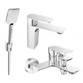 Mexen Alexa R62 badset, chroom - 71203R62-00