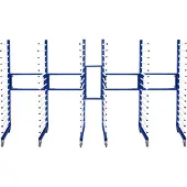 Monster Racking Combi Spray Droogrek Trolley x 3 & 2 Connectors