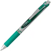 Pentel EnerGel BL77-D gel-inkt rollerballpen met drukknopmechanisme 0,35 mm - groen (verpakking van 12)