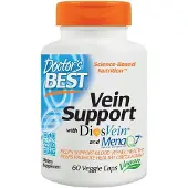 Doctors Best - Veneuze Ondersteuning met DiosVein en MenaQ7 - 60 Capsules