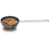 Hawkins Futura hard geanodiseerde Tadka pan 12cm 3,25mm (kruidenverwarmpan) aluminium zwart