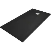 Mexen Stone+ rechthoekige composiet douchebak 200 x 90 , zwart - 44709020