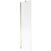 Mexen Next badwand scherm 1-delig 50 x 150 , strepen, goud - 895-050-000-00-09-50