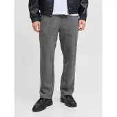 Jack & Jones Broek 'JPSTKarl Caspar' grijs / wit
