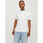 Jack & Jones Shirt 'JJEPaulos' zwart / offwhite