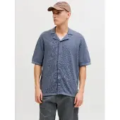 Jack & Jones Gebreid vest 'JJCHRIS' saffier