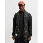 Jack & Jones Sjaal zwart / wit