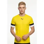 Puma Teamrise T-shirt met korte mouwen, heren - Geel