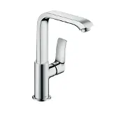 Hansgrohe Metris 1-gats wastafelkraan met waste chroom