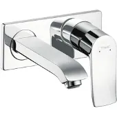 Hansgrohe Metris afdekset voor wastafelkraan 165 lowflow Chroom