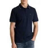 Chasin' Shirt 'Jay' navy / wit