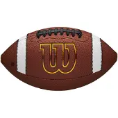 Wilson GST Speedskin Football - Youth Size Brown