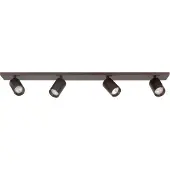 Highlight Spot Mila 4 lichts L 90 cm cacao