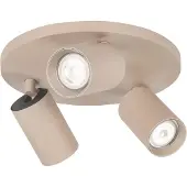 Highlight Spot Mila 3 lichts Ø 25 cm beige
